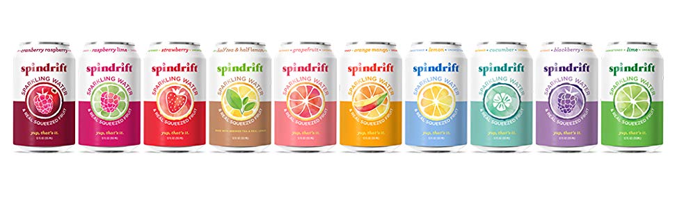 flavored sparkling waters